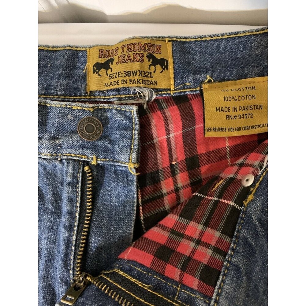 Ross Thomson Jeans Men’s Sz‎ 38 X 32 Blue